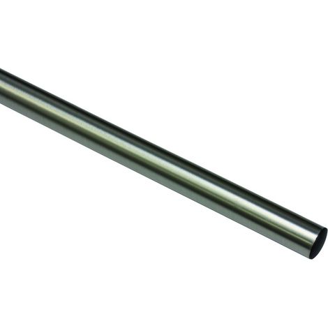 Metall-Stange Memphis 16 240 cm, edelstahl optik (1/4)
