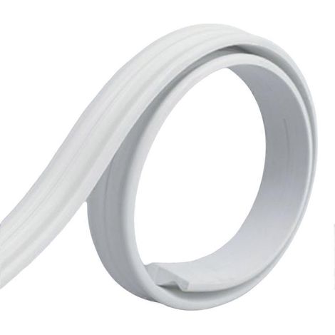 Bande décorative flexible en PVC avec cordon, idéale pour les cadres de portes, les cadres de miroirs et la décoration intérieure du salon, de la chambre et de la salle de bain. (1/5)