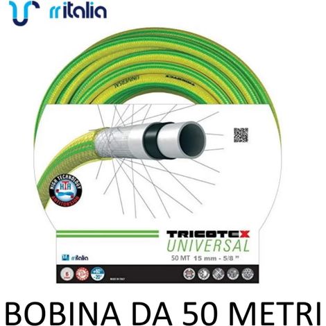 TUBO GIARDINO GIALLO DIAMETRO 15 CM - BOBINA METRI 50
