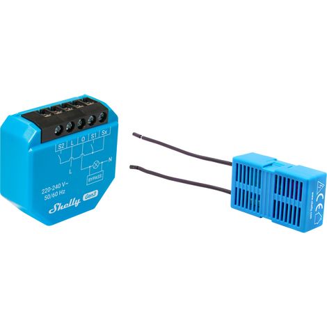 Shelly 2L Gen3 Intelligenter Schalter Cyan Wi-Fi (1/5)