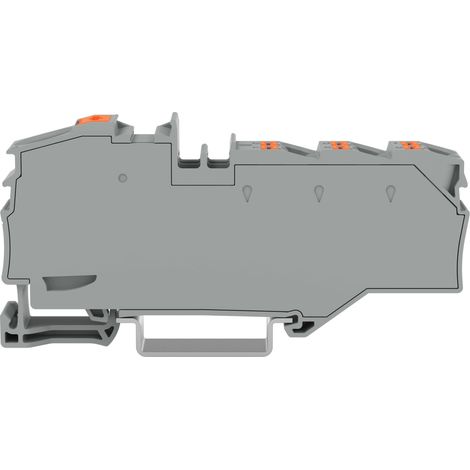 WAGO Verteilerklemme 2216-8031 1 x 16 mm² 6 x 4 mm² grau 7 Stk (1/3)