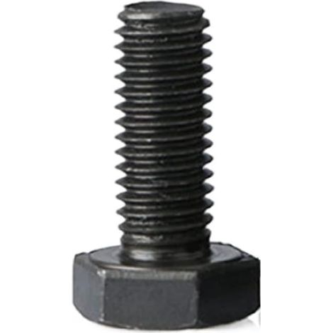 1 vis à tête hexagonale extérieure en acier allié noir de grade 12.9, filetage métrique M12 M14 M16, (1/2)