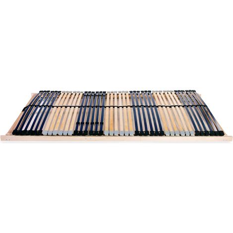 Maison Exclusive - Sommier à lattes sans matelas avec 42 lattes 7 zones 120x200 cm (1/5)