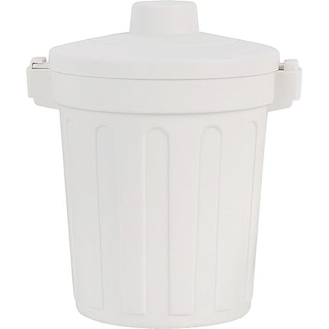 Candonnée de déchets de bureau - Coubelle à ordures à petite couvercle panier de déchets de bureau compact, conception moderne de swing top avec couvercle amovible, mini-organisateur pratique pour (1/5)