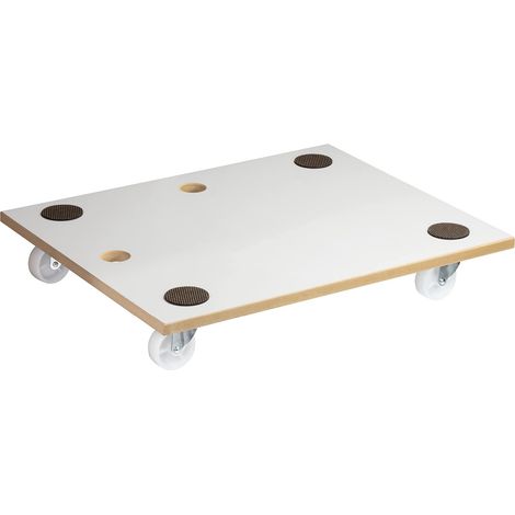 WAGNER Carrello da trasporto MM 1359 I 59 x 48 cm I cuscinetti antiscivoloI rivestimento speciale I portata 200 kg I facile da pulire I resistente e robusto - 20135901 (1/5)