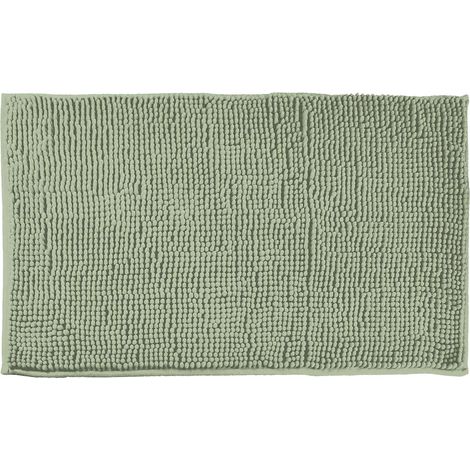 Tapis de bain microfibre 45 x 75 cm Swety sauge (1/5)