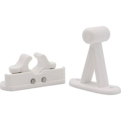 Topes/cuñas blancas desmontables para puertas de casas móviles,Es la opción ideal para ti. (1/4)