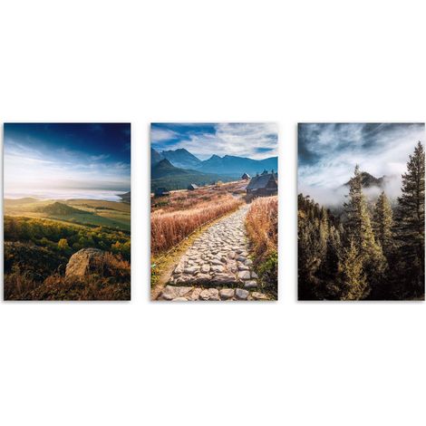 Affiches murales, photos de montagnes, vues, paysage, affiche de paysage 50x70 (1/5)
