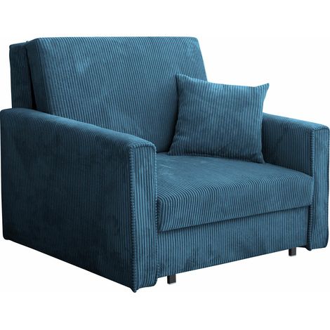 Fauteuil Morel I, Poso 05, 85x103x98cm, Tissu, Pieds: Métal, 0, Mobilier déjà assemblé