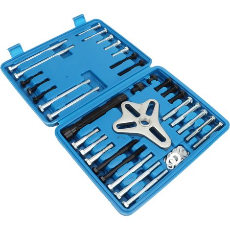 Lot de 54 pièces extracteur de volant kit poulie damper tire-fond jeu pour voitures camions SUV (1/5)