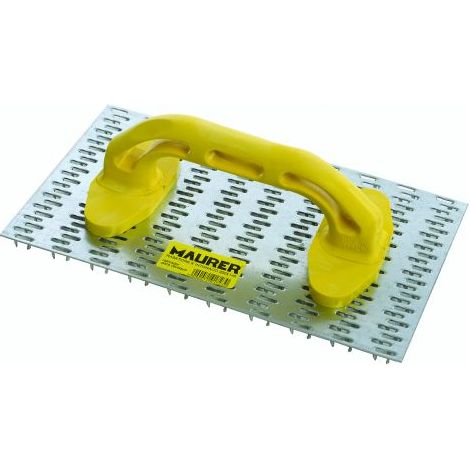 RASATORE MAURER IN ACCIAIO PER INTONACO 250X145MM DENTATO