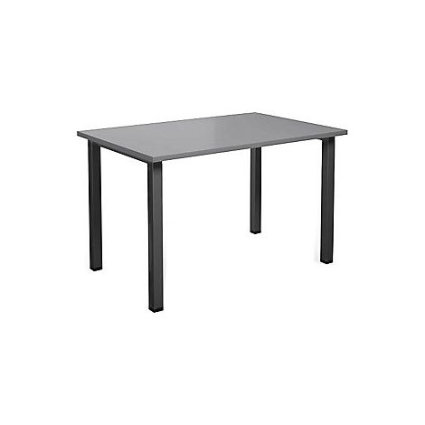 Mesa multiusos DUO-U  tablero recto  profundidad 800 mm 