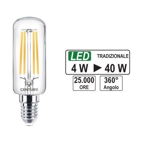 Lampadina a LED per cappa da cucina con filamento 4W