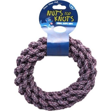 Happy Pet Nuts for Knots Rope Ring Small - PK 3 - 45955