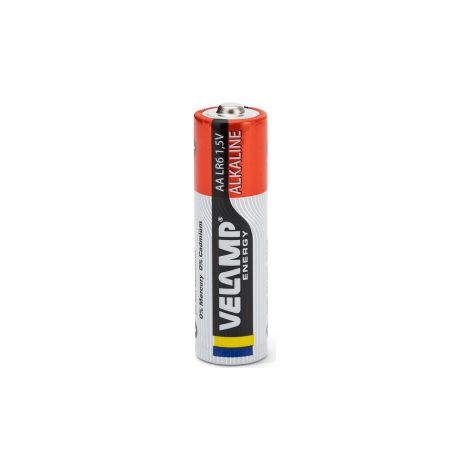Pilas alcalinas AA de 1,5V Stilo LR6 (x4 uds) VELAMP (1/5)