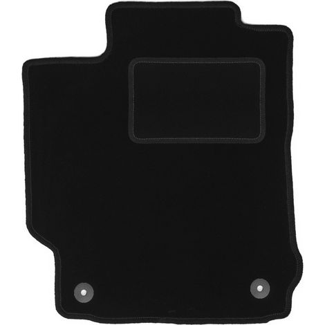 Alfombrilla de conductor negra para Toyota Camry VIII XV50 sedán (2011-2018)