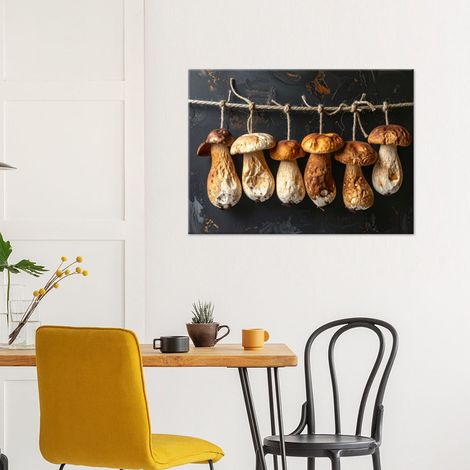Wandbild Getrocknete Waldpilze 90x60 (1/4)