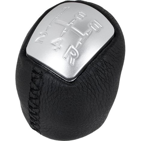 Pomo de palanca de cambios plateado para Iveco Daily IV V VI 06-17, 5 velocidades (1/5)
