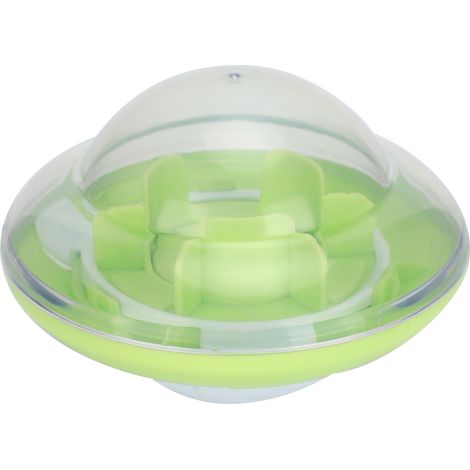 Jeffergarden Boule distributrice de nourriture pour chien, boule à manger lentement, jouets d'alimentation interactifs, mangeoire pour animaux de compagnie, vert (1/5)
