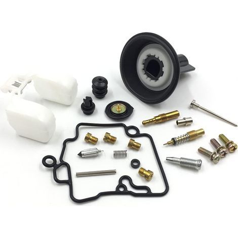 Kit de reparación de carburador Hippotech, repuesto para Keihin KT CVK24 con bomba de aceleración y chiclé principal roscado de 4 mm
