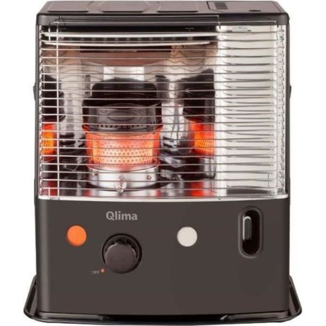 Poele a pétrole QLIMA R7224-SC - 2400 W - jusqu'a 85 m³ - Détecteur CO² - Réservoir 4,2 L