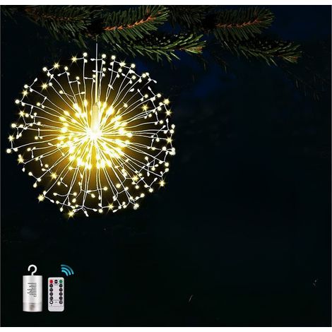 Luce Fuochi d'artificio Ramo Luce Telecomando Sospeso Naturale Pendente (1/5)