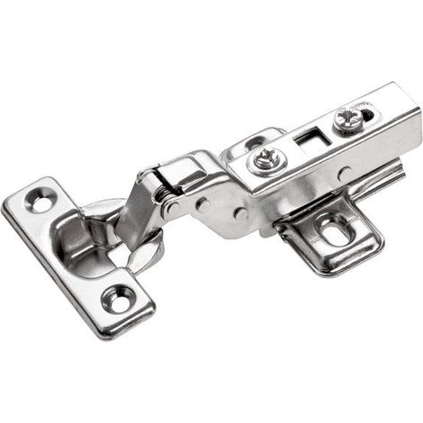 Bisagra invisible para muebles, clip-on 26 mm, apertura empotrada 110 HETTICH