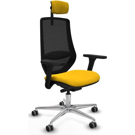 Sedia da Ufficio Piqueras y Crespo D086G2W Giallo (1/5)