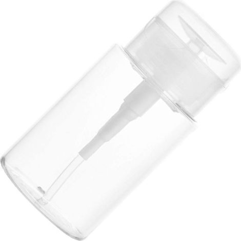 Flacons à pompe transparents pour lotion, lot de 3, pour le rangement de produits cosmétiques - Robustes, réutilisables et faciles à nettoyer (1/5)