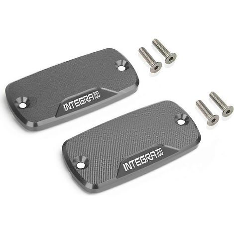 Aplicable a accesorios para motocicletas: Tapa del depósito de fluido de aluminio para el cilindro de aceite de la HONDA Integra 700 2012 2013 (Gris A) (1/5)