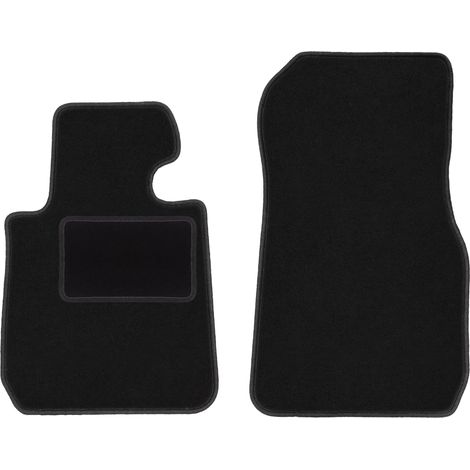 Alfombrillas delanteras negras para: BMW 3 G20 sedán (2018-)