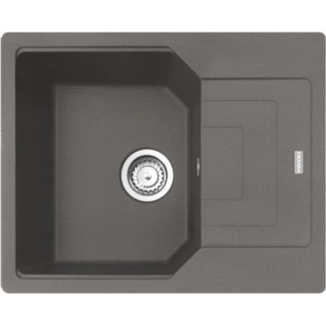 Lavello 1 vasca Franke UBG61152 Storm 62x50 gocciolatoio reversibile fragranite stone grey (1/2)
