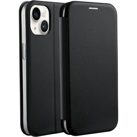 Funda magnética Beline Book para iPhone 14 Plus 6.7 negra/negra