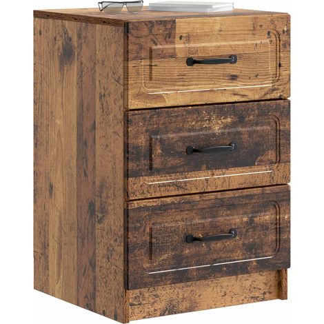 Maison Exclusive - Nachttisch Altholz 43 x 41 x 63,5 cm Holzwerks