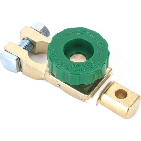 Coupe-batterie de voiture, interrupteur de déconnexion rapide, borne de protection étanche, accessoire auto, coupe-circuit universel, kit de cosses (1/3)