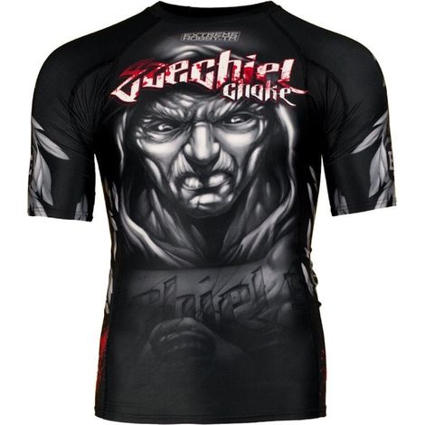 Maglia a maniche corte da uomo Ezekiel, taglia 3XL, nera.