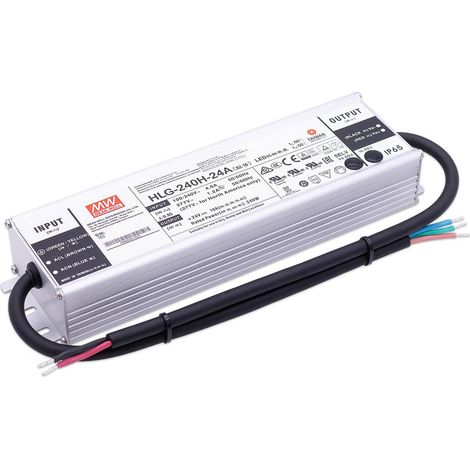 Mean Well HLG-240H-24A LED Netzteil 240W 24V 10A IP65 Schaltnetzteil CV (1/4)