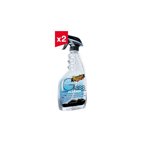 Lot de 2 Meguiar’s® Sprays nettoyant vitres - clarté parfaite, 16 oz (473 ml) bouteille