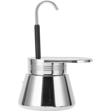 Moka Express 50ml Kaffeemaschine, Espressomaschine aus Edelstahl, manuelle Kaffeemaschine, Einrohr-Kaffeemaschine für Zuhause (1/5)