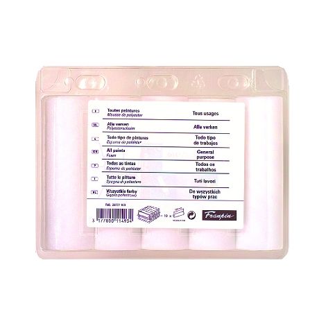 Manchons pour rouleau tous travaux - diamètre : 15 mm - longueur : 110 mm - Lot de 10 - NESPOLI