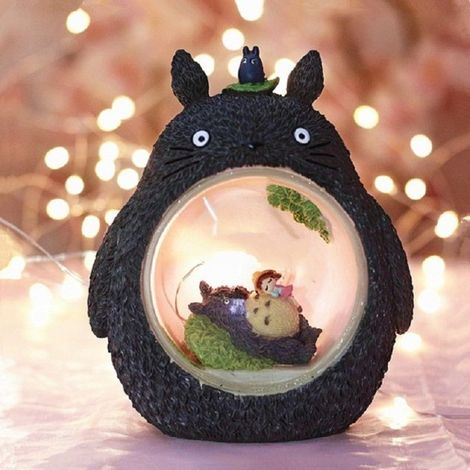Söt Cat Star Nattlampa Nattlampa vid sängkanten D (1/4)