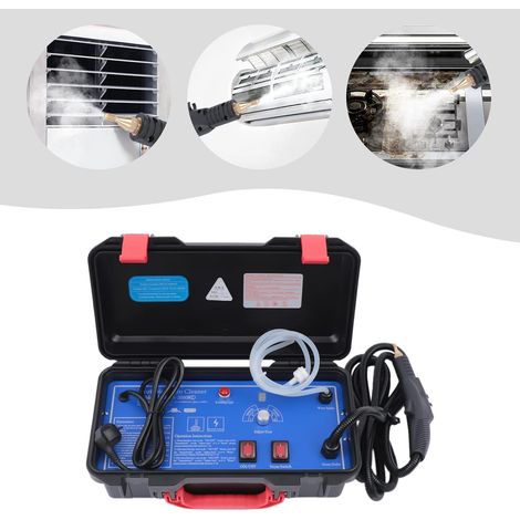 Pulitore a vapore portatile ad alta temperatura e alta pressione per auto, pulitore a vapore multiuso per cucina, cappa aspirante, macchina per pulizia dell'auto, macchina portatile per super decontam (1/5)