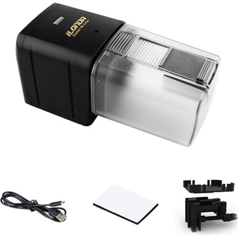 iLONDA Alimenté par USB WiFi Intelligent Automatique Aquarium Fish Bowl Distributeur de Nourriture Maison Ménage Timing APP Télécommandes Contrôle 24 Langues Compatible avec Alexa Voice (1/5)