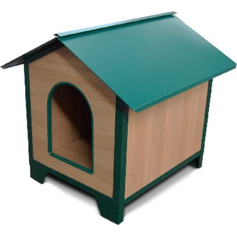 Basilea per cani di ancoraggio laccato, ideale per il giardino e all'aperto, 82 x 74 x 78 h