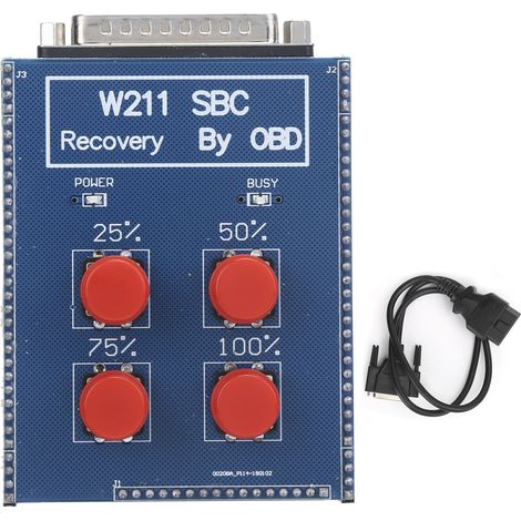 Eosnow Outil de réparation SBC de remplacement d'instrument de Diagnostic de défaut Automobile pour BENZ W211 OBD2 12-24V