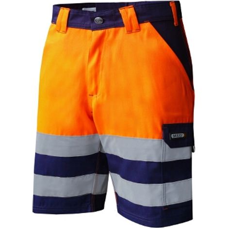Dassy Warnschutz Short Venna Pesco 64 Gr. 44 marine/orange