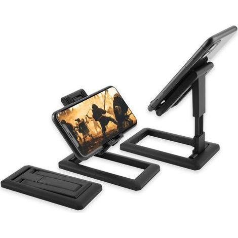 Support de téléphone pliable pour bureau, angle réglable en hauteur, support de téléphone portable pour bureau (1/5)