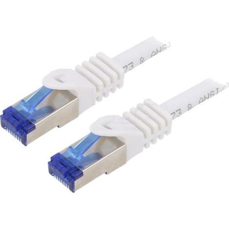 Cable reseau RJ45 Male S-FTP Cat6a - 0.25m