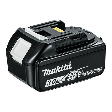Makita – Batterie 18V Li-Ion BL1830B 3Ah – Technologie Makstar – Témoin de charge intégré – Compatible outils LXT 18V