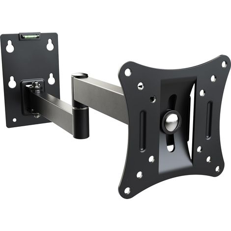 Support Écran PC TV Mural 13 17 19 22 24 27 28 32 34 Pouces Supprot Mural VESA 50x50 75x75 100x100 Max 20 Kg Orientable Inclinable Fixation Moniteur Bras pour Moniteurs (1/5)